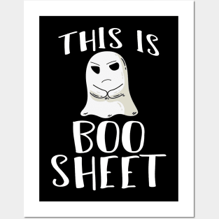 This Is Boo Sheet - Halloween Boo Boo Sheet Ghost Costume Posters and Art